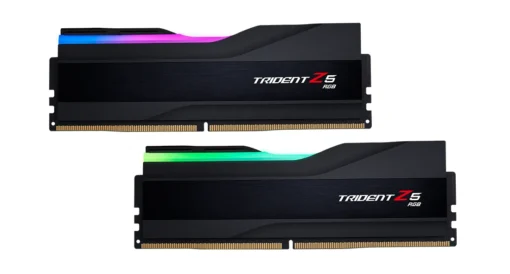 Памет за компютър G.SKILL Trident Z5 RGB Black 64GB(2x32GB) DDR5 6400MHz