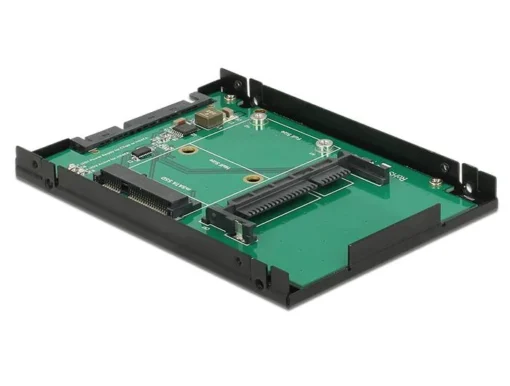 Конвертор DeLock SATA 22 pin - 1 x mSATA / 1 x CFast 2.5"