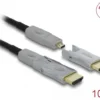 Кабел Delock Active Optical Cable HDMI мъжко - HDMI мъжко 4K 60 Hz 10 m