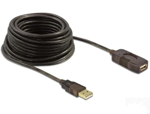 Удължителен кабел DeLock USB-A мъжко - USB-A женско USB 2.0 5 м