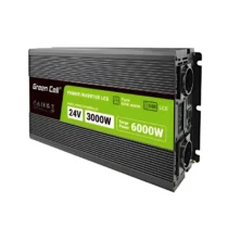 Инвертор GREEN CELL 24/220V  DC/AC 3000W/6000W чиста синусоида