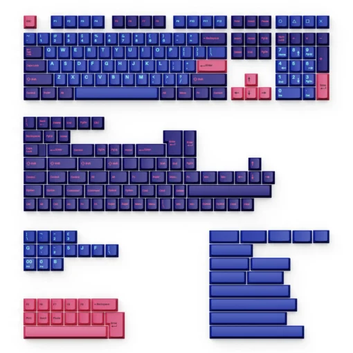 Капачки за механична клавиатура Keychron Cherry Profile Double – Shot PBT Full Set 219 Keycaps –