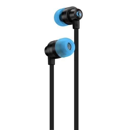 Геймърски слушалки с микрофон Logitech G333 In-ear 3.5 mm + USB-C adapter