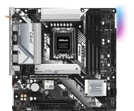 Дънна платка ASRock B760M PRO RS WIFI 6E LGA1700