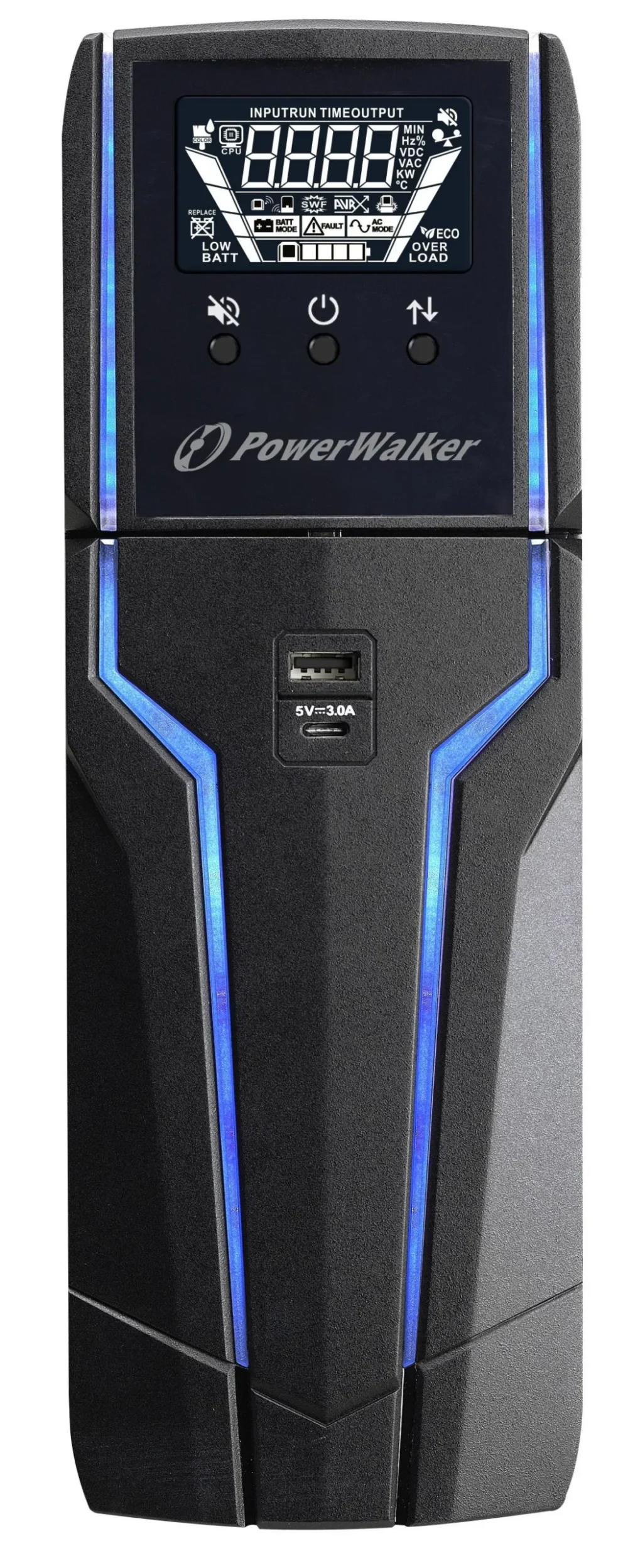 UPS POWERWALKER VI1000GXB За професионален гейминг 1000VA Line Interactive