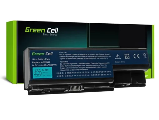 Батерия  за лаптоп GREEN CELL Acer Aspire 7720 7535 6930 5920 5739 5720 5520 5315 5220  AS07B32 14.8V