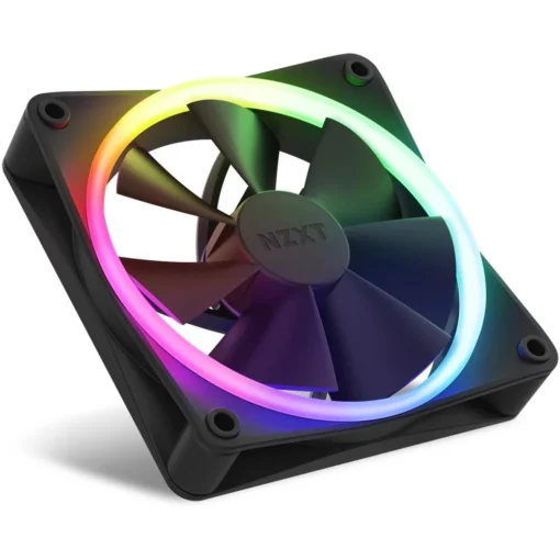 Комплект вентилатори NZXT F120 RGB Black 3 броя и NZXT RGB