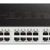 Суич D-Link DGS-1210-24 24-портов 10/100/1000 Gigabit Smart Switch including 4 Combo 1000BaseT/SFP управляем за