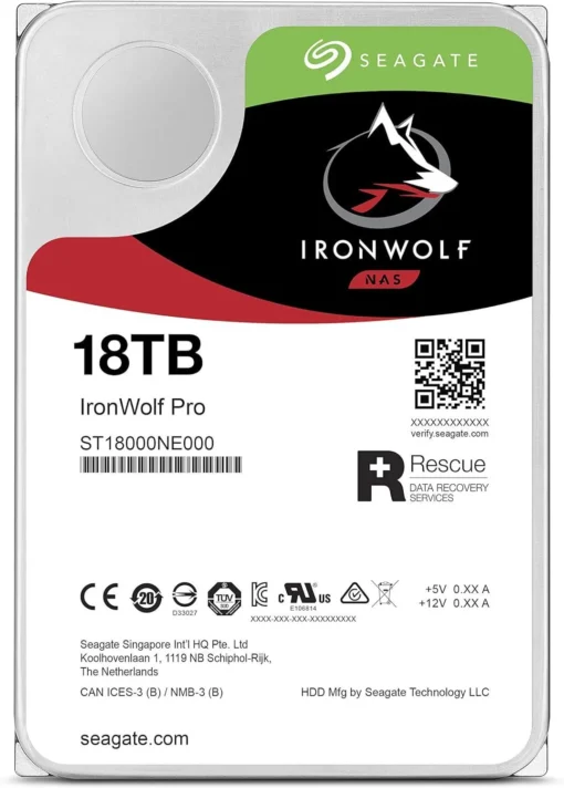 Хард диск SEAGATE IronWolf ST18000NE000