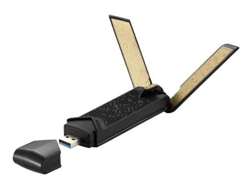 Безжичен адаптер ASUS USB-AX56U Dual Band AX1800 WiFi 6 802.11ax