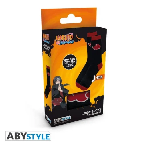 Чорапи ABYSTYLE NARUTO SHIPPUDEN Socks Akatsuki