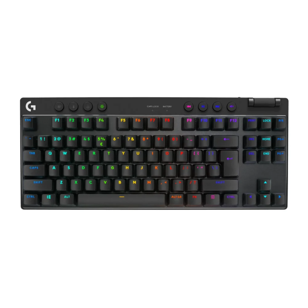 Геймърска механична клавиатура Logitech G Pro X TKL Lightspeed Tactile