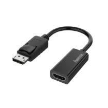 Адаптер HAMA DisplayPort мъжко - HDMI женско Ultra HD 4K Черен