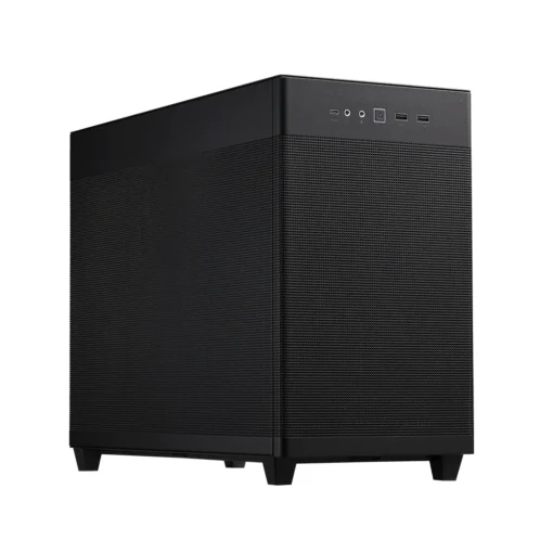 Кутия за компютър ASUS PRIME AP201 Mesh MicroATX Черна