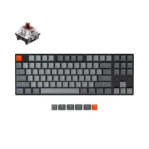 Геймърска Механична клавиатура Keychron K8 TKL Hot-Swappable Gateron Optical Brown Switch RGB