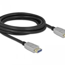 Кабел Delock DisplayPort 2.0 мъжко - DisplayPort мъжко 3.0м 10K Черен