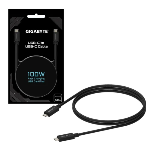 Кабел GIGABYTE USB Type-C мъжко към USB Type-C мъжко 3.2Gen