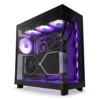 Кутия за компютър NZXT H6 Flow RGB Matte Black - Middle Tower