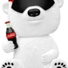 Фигура Funko Pop! Ad Icons: 90's Coca-Cola Polar Bear Flocked #158