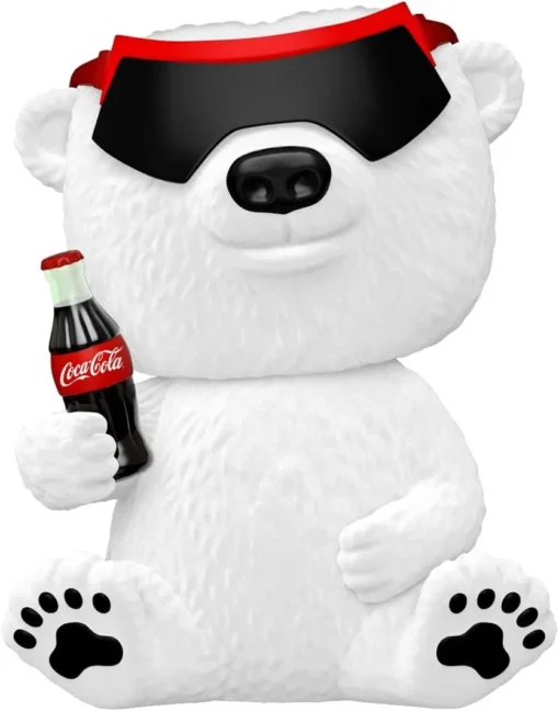 Фигура Funko Pop! Ad Icons: 90's Coca-Cola Polar Bear Flocked #158