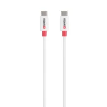 Кабел Skross USB-C - USB-C 2.0 мъжко 1.20 м Бял