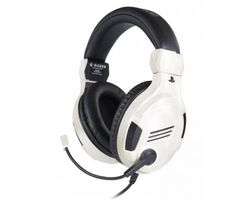 Геймърски слушалки Nacon Bigben PS4 Official Headset V3 White Микрофон