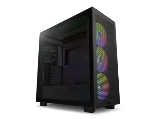 Кутия за компютър NZXT H7 Flow RGB Matte Black Mid-Tower