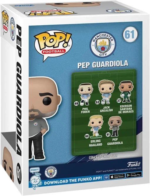 Фигурка Funko Pop! Football: Manchester City – Pep Guardiola #61