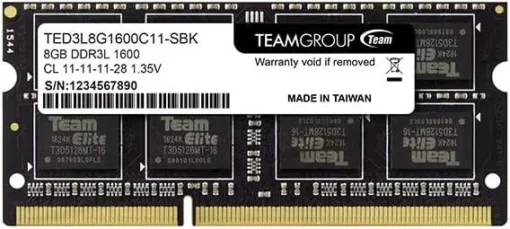 Памет за лаптоп Team Group Elite DDR3L - 8GB 1600 mhz CL11-11-11-28 1.35V