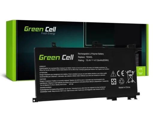 Батерия  за лаптоп GREEN CELL TE04XL HP Omen 15-AX 15-AX052NW 15-AX204NW 15-AX205NW 15-AX212NW 15-AX213NW Pavilion