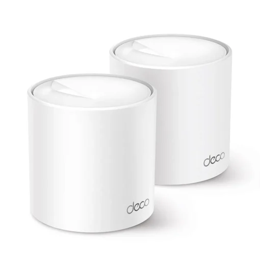 Безжичен рутер TP-Link Deco X60 V3 2-Pack AX5400 2.4/5 GHz 574 -  2402 Mbps