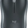 Безжична мишка оптична LOGITECH M185 USB Сив/Черен