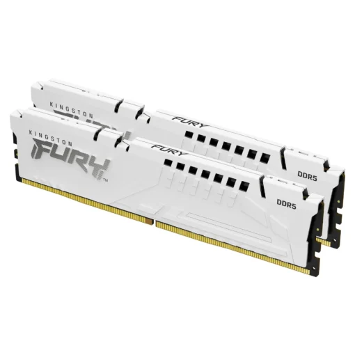 Памет за компютър Kingston FURY Beast White 64GB(2x32GB) DDR5 6000MHz CL36