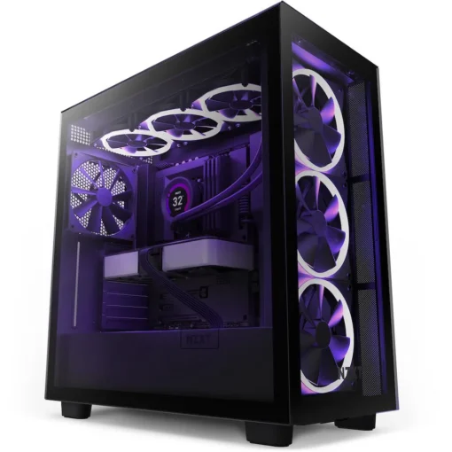 Кутия за компютър NZXT H7 Elite Matte Black