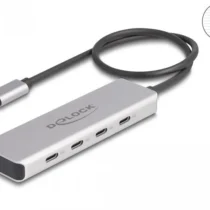 USB хъб Delock 64231 USB-C - 4 x USB-C 10 Gbps