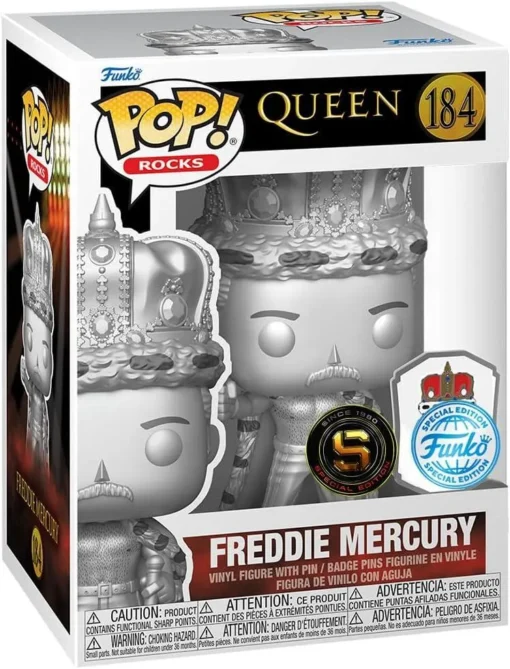 Фигурка Funko Pop! Rocks: Queen – Freddie Mercury King