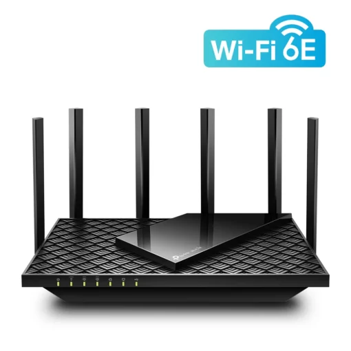 Рутер TP-Link Archer AXE75 3-лентов Wi-Fi6E AXE5400