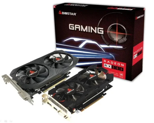 Видео карта BIOSTAR Radeon RX560 4GB GDDR5 128 bit DVI-I HDMI DisplayPort