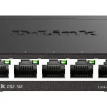 Суич D-Link DGS-105/E 5 портов 10/100/1000 Gigabi метален корпус