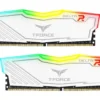 Памет за компютър Team Group T-Force Delta RGB White DDR4 16GB (2x8GB) 3200MHz 1.35V