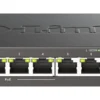 Суич D-Link DGS-1008P 4x PoE + 4 x стандартни 10/100/1000 Gigabit