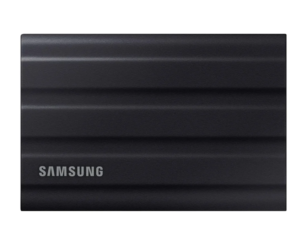 Външен SSD диск Samsung T7 Shield 1TB USB-C Черен