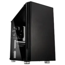 Кутия за компютър Kolink Citadel Tempered Glass Micro-ATX Черен