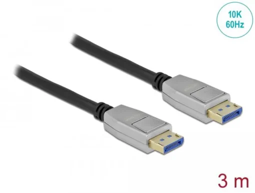 Кабел Delock DisplayPort 2.0 мъжко – DisplayPort мъжко