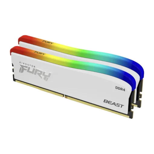 Памет за компютър Kingston FURY Beast White RGB 32GB