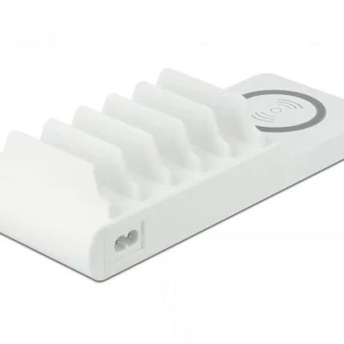 USB и безжично зарядно Delock 2 x USB-C PD 3 x USB-A