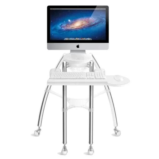 Поставка за компютър Rain Design iGo Desk for iMac 21.5″ Sitting