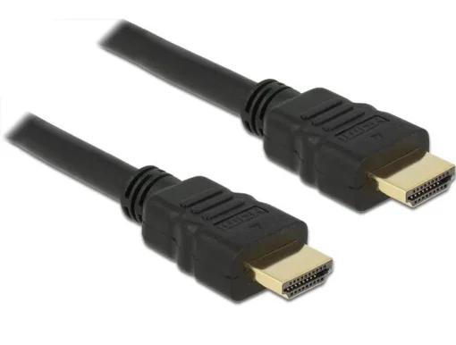 Кабел Delock High Speed HDMI мъжко - HDMI A мъжко 4K 0.25 m Ethernet