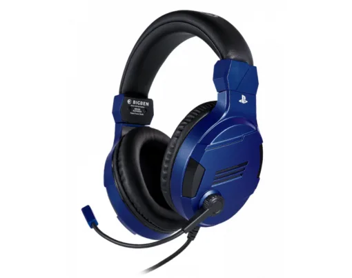 Геймърски слушалки Nacon Bigben PS4 Official Headset V3 Blue Микрофон