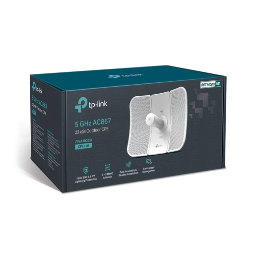 Външна насочена антена TP-Link CPE710 5GHz AC 867Mbps 23dBi